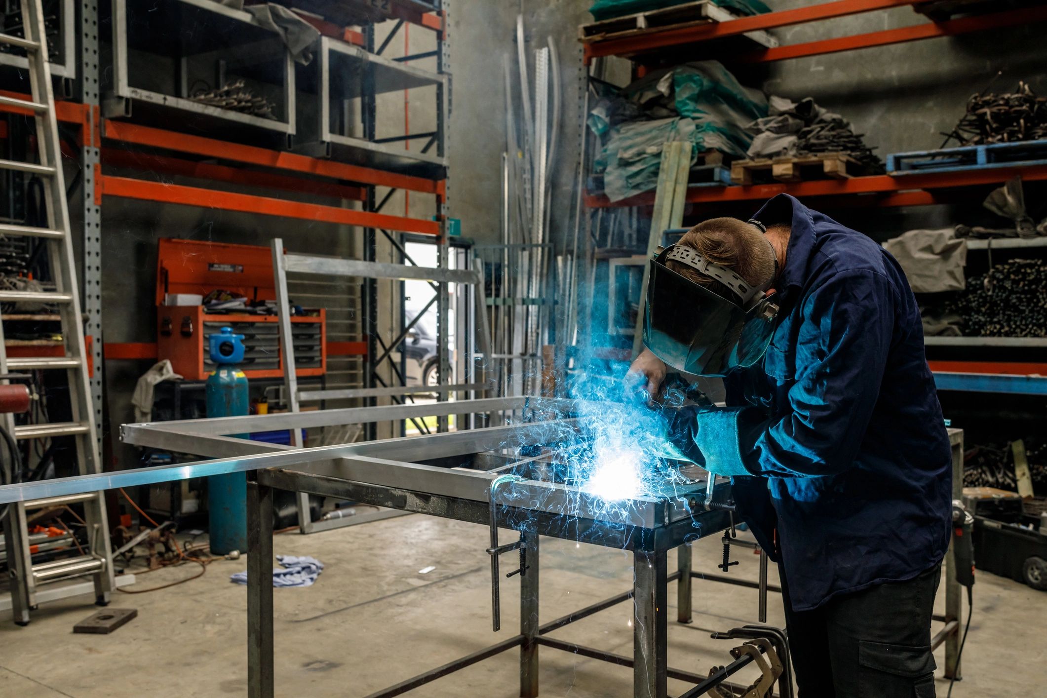 welding fabrication workshop professional